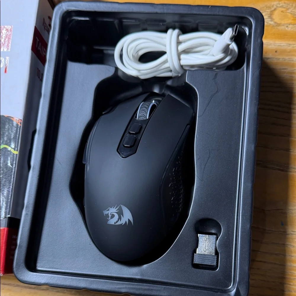 Taipan Pro Black Wired & Wireless Gaming Mouse - 10,000 DPI